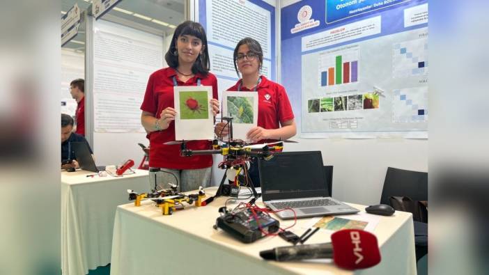 Sivaslı öğrenciler tarım zararlıları için İHA geliştirdi