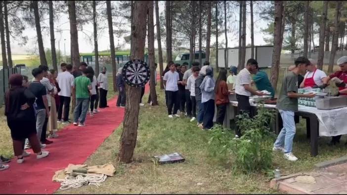 Adıyaman Belediyesi'nden YKS öğrencilerine moral pikniği
