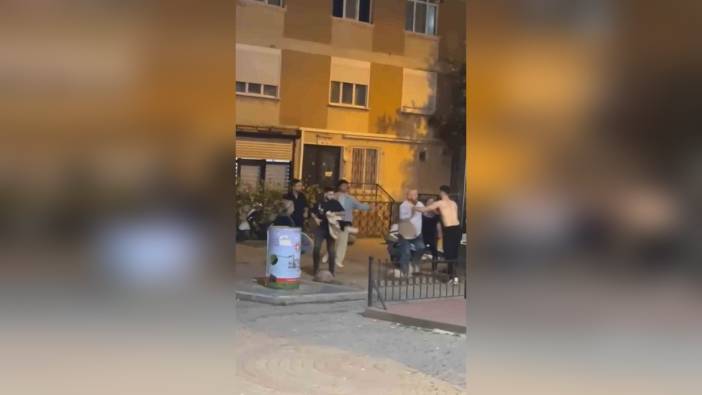 Maltepe'de silahlı kavga kamerada