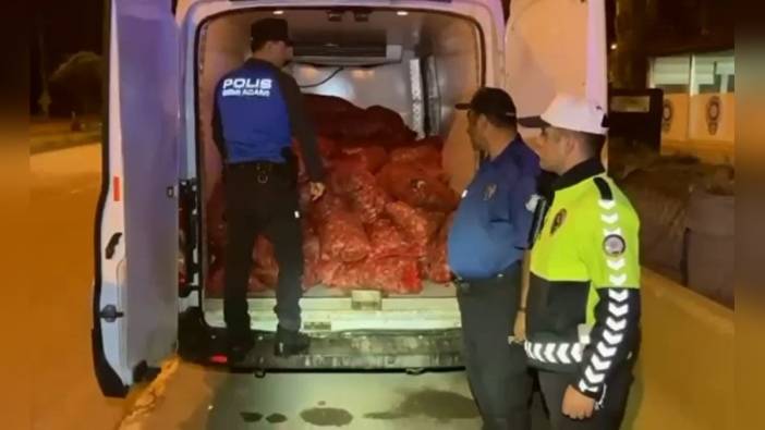 Samsun'da 2 ton 900 kilo kaçak midye ele geçirildi