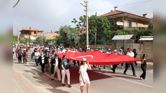 Kızılcabölük-Denizli doğa yürüyüşünün 25'incisi yapıldı