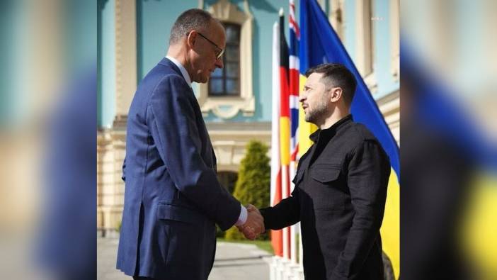 Zelenskiy, Almanya'da Merz ve Steinmeier ile görüştü