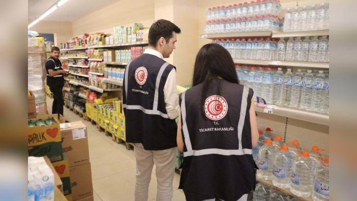 Denizli'de Kurban Bayramı öncesi zincir market denetimi