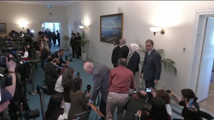 DEM Parti heyeti, AK Parti Grubu'nu ziyaret etti