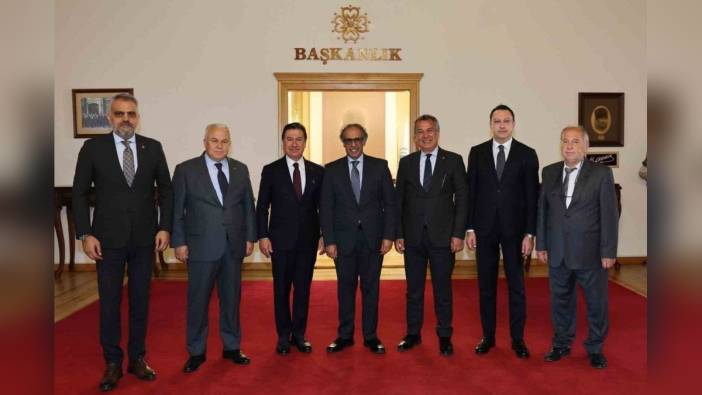 Kuveyt Büyükelçisi Al-Adwani, Muğla Büyükşehir Belediye Başkanı Aras'ı ziyaret etti