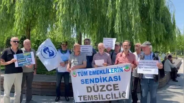 Tüm Emekliler Sendikası Düzce Temsilcisi Aksakal: Emekli aylıkları asgari ücret seviyesine yükseltilmeli