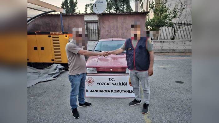 Yozgat'tan çalınan araç Aksaray'da bulundu