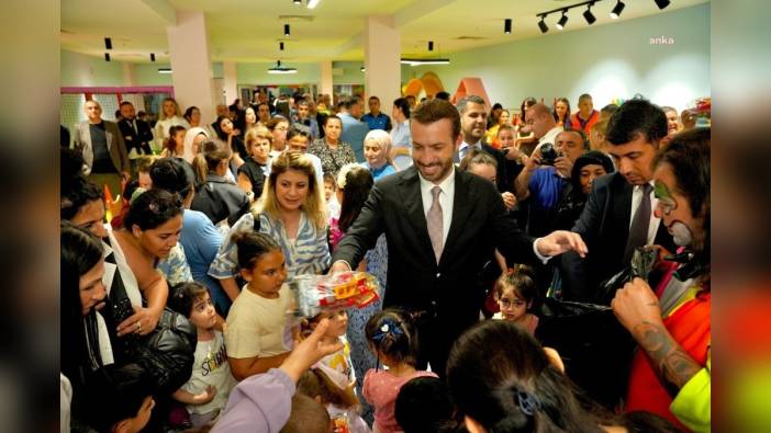 Ceyhan Belediyesi'nden Murat Göğebakan Kültür Merkezi'nde Oyuncak Kreşi hizmete açıldı