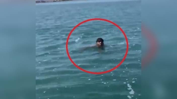 Yumurtalık'ta denizde boğulma tehlikesi geçiren genci deniz bisikletiyle gezenler kurtardı