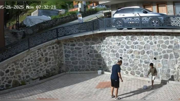 Uzungöl'de kaybolan çocuğun görüntüleri ortaya çıktı