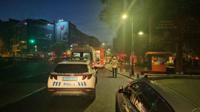 Beşiktaş'ta restoran yangını söndürüldü
