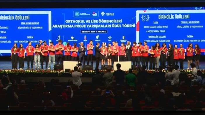 TÜBİTAK yarışmasında Afyonkarahisar'dan 3 birincilik