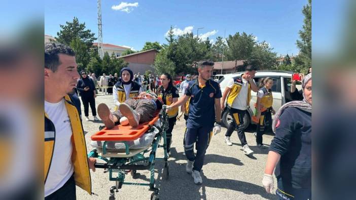 Erzincan Binali Yıldırım Üniversitesi'nde trafik kazası tatbikatı