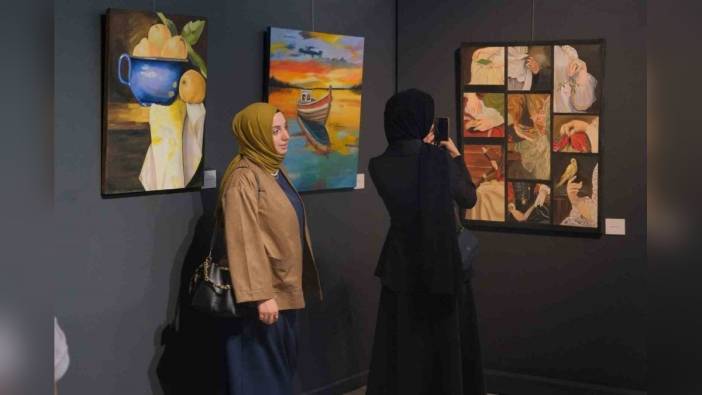 Kocaeli Büyükşehir Belediye Konservatuvarı öğrencileri eserlerini sergiledi