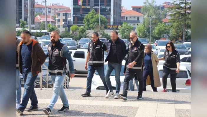Bolu'da 'Maydonoz Döner' operasyonunda 6 şüpheli adliyeye sevk edildi