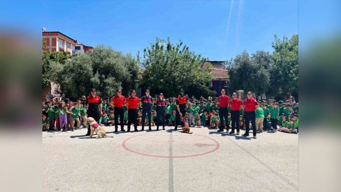 Aydın İl Jandarma Komutanlığı, 186. kuruluş yıl dönümünde öğrencilerle buluştu