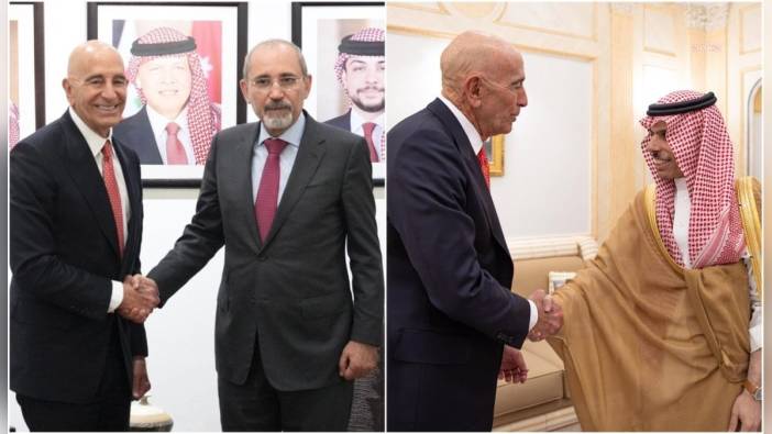 ABD'li temsilci Barrack, Ürdün ve Suudi Arabistan dışişleri bakanlarıyla görüştü