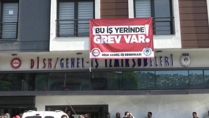 İzmir'de İZENERJİ ve İZELMAN işçileri greve başladı
