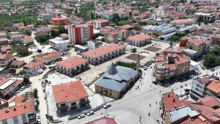 Ilgın Osmanlı Kent Meydanı Dönüşüm Projesi'nde sona gelindi