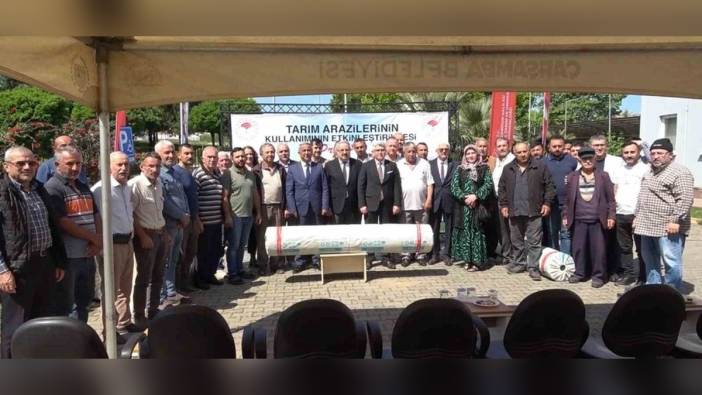 Samsun'da 50 çiftçiye sera örtüsü desteği