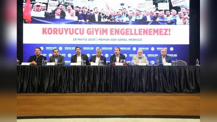 Memur-Sen Genel Başkanı Yalçın: Koruyucu giyim yardımı ödenmiyor