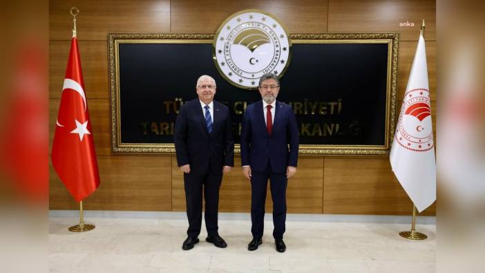 Milli Savunma Bakanı Güler, Tarım ve Orman Bakanı Yumaklı’yı ziyaret etti