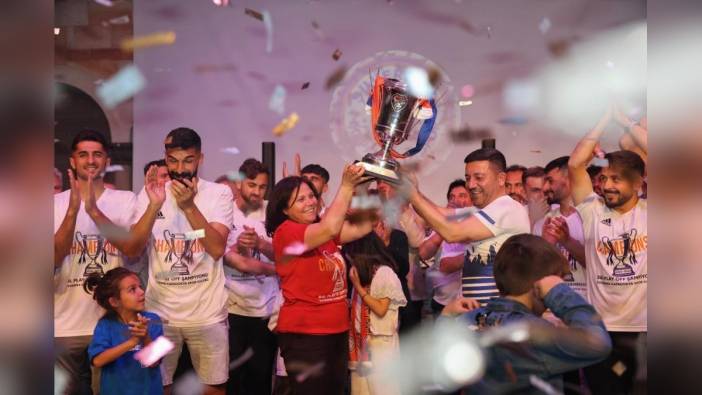 Suvermez Kapadokyaspor, TFF 3'üncü Lig şampiyonluğunu kutladı