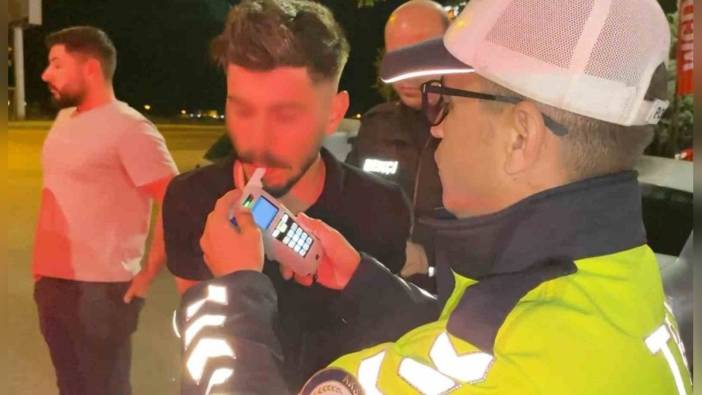 Aksaray'da 2.81 promil alkollü sürücüye 9 bin 268 lira ceza