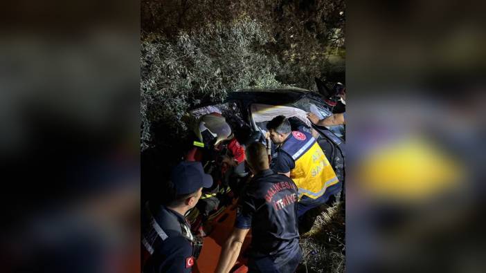 Ayvalık'ta zincirleme kaza: 5 yaralı