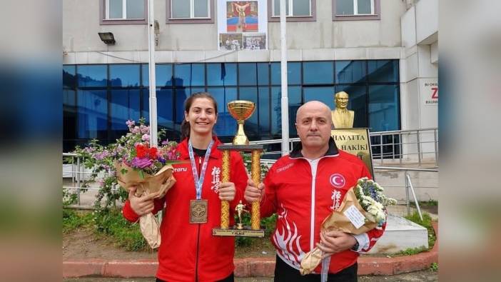 Hopalı Nisagül Büyük, Avrupa karate şampiyonu oldu