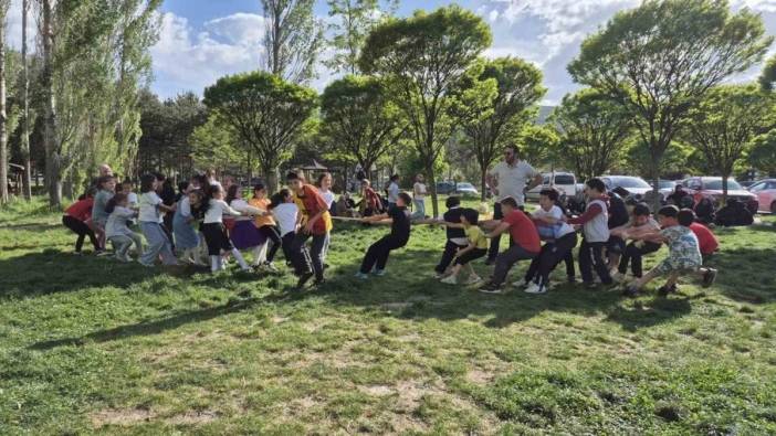 Bayburt Müftülüğü, Kur'an kursu öğrencileri için piknik düzenledi