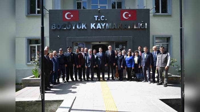 Vali Aygöl, Bozüyük'e veda ziyaretinde bulundu