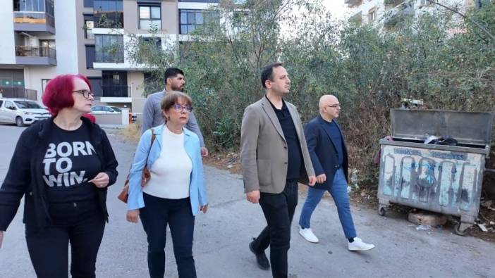 Bornova Belediye Başkanı Eşki, İzyuva bölgesinde incelemelerde bulundu