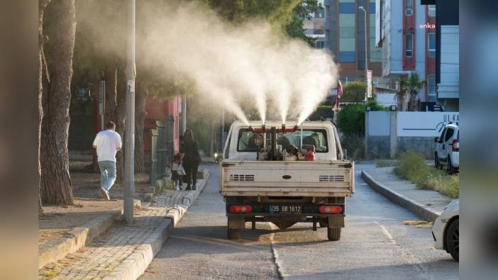 Gaziemir Belediyesi'nden 16 mahallede sivrisinek ilaçlaması