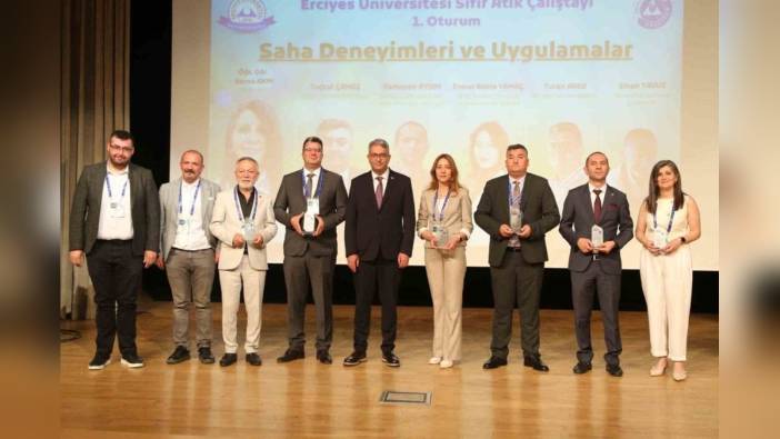 Erciyes Üniversitesi'nde sıfır atık çalıştayı düzenlendi