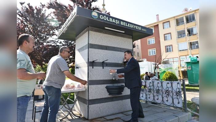 Gölbaşı Belediyesi'nden vatandaşlara ücretsiz çorba ikramı