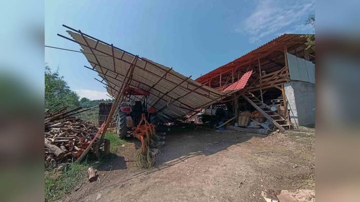 Muğla'da dolu ve sağanak yağış: Esençay Mahallesi'nde tarım alanları zarar gördü