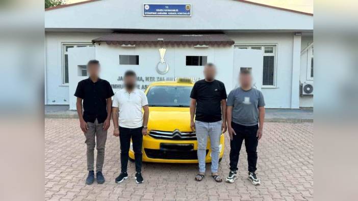 Gaziantep’te 5 düzensiz göçmen ve 5 organizatör yakalandı