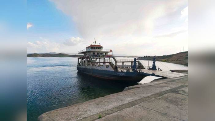 Çemişgezek-Elazığ feribot seferlerinde 1 Haziran'dan itibaren yeni düzenleme