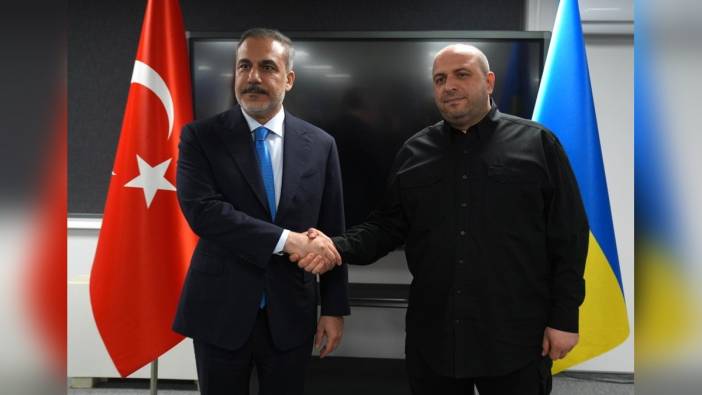 Dışişleri Bakanı Fidan, Ukrayna Savunma Bakanı Umerov ile görüştü