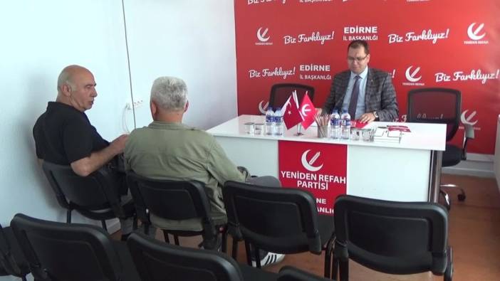 Edirne'de Yeniden Refah Partisi'nden emekli ikramiyesi tepkisi: 'Kurban hissesinin üçte biri bile etmiyor'
