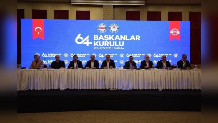 Eğitim-Bir-Sen 64'üncü Başkanlar Kurulu Toplantısı Ankara'da gerçekleştirildi