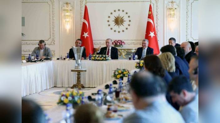 Cumhurbaşkanı Erdoğan, Fenerbahçe Beko'yu kabul etti