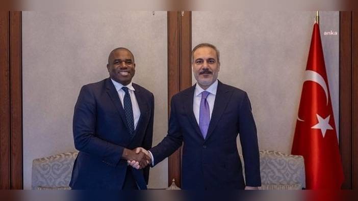 Dışişleri Bakanı Fidan, Birleşik Krallık Dışişleri Bakanı Lammy ile görüştü