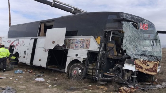 Yolcu otobüsü kazasında çarpıcı detay