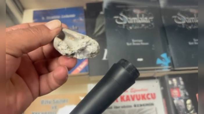 Erzincan'da internetten mikrofon siparişi veren vatandaşın kutusundan beton çıktı