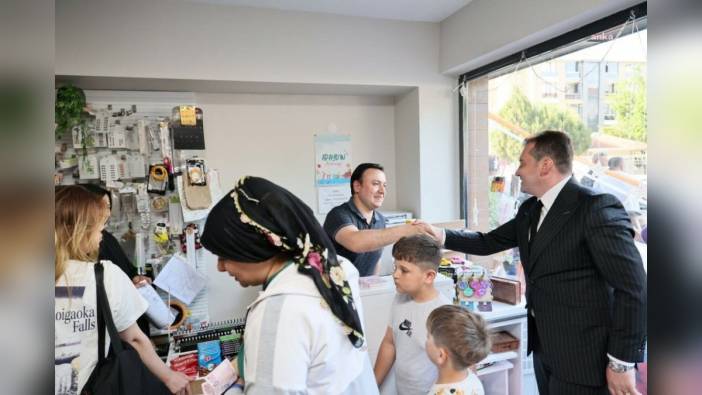 Silivri Belediye Başkanı Balcıoğlu, Yeni Mahalle esnafını ziyaret etti