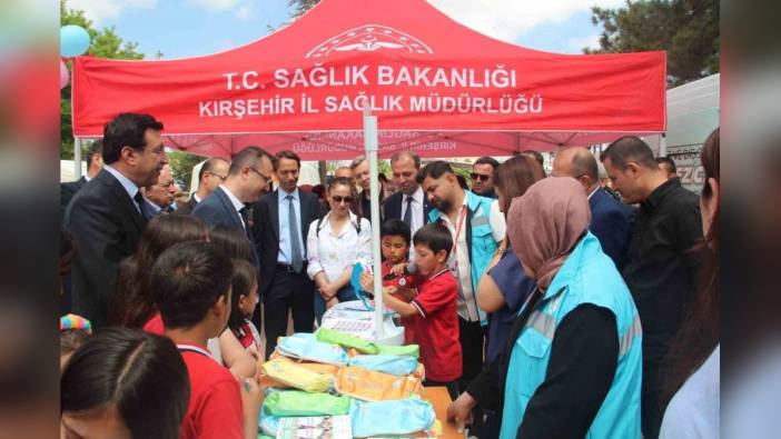 Kırşehir Hürriyet İlkokulu'nda 'Sağlıklı Çocuk, Sağlıklı Gelecek' programı başladı