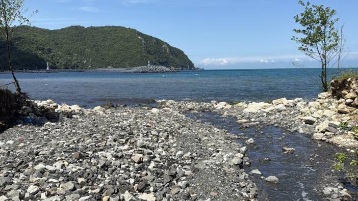 Amasra Tarlaağzı sahilinde deniz kirliliği: 900 metrelik sahil atıklarla kaplandı