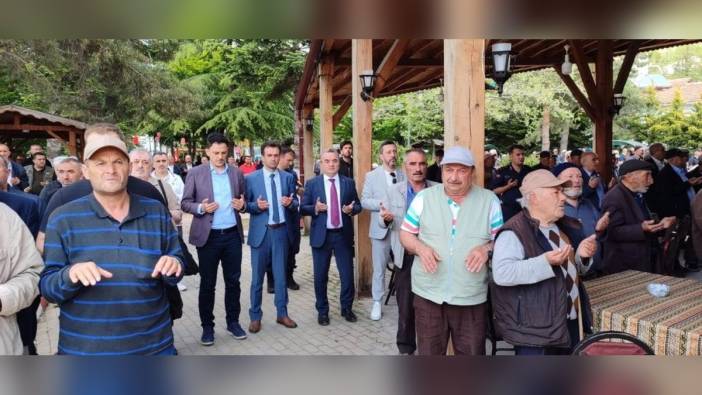 Dodurga'da yağmur ve şükür duası